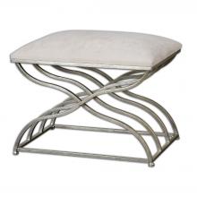  23091 - Shea Satin Nickel Small Bench